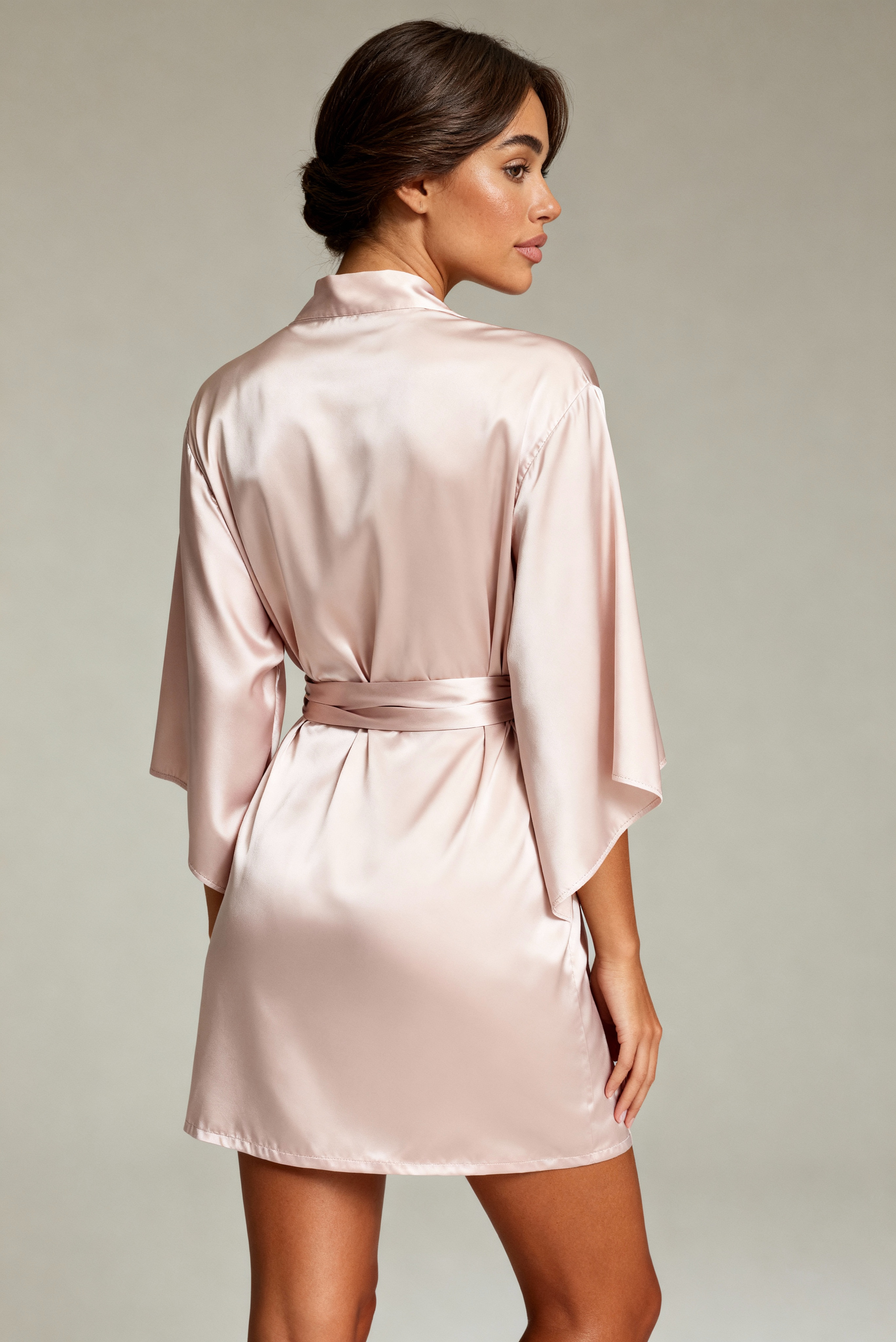 Kimono voor dames - Middernacht Roze