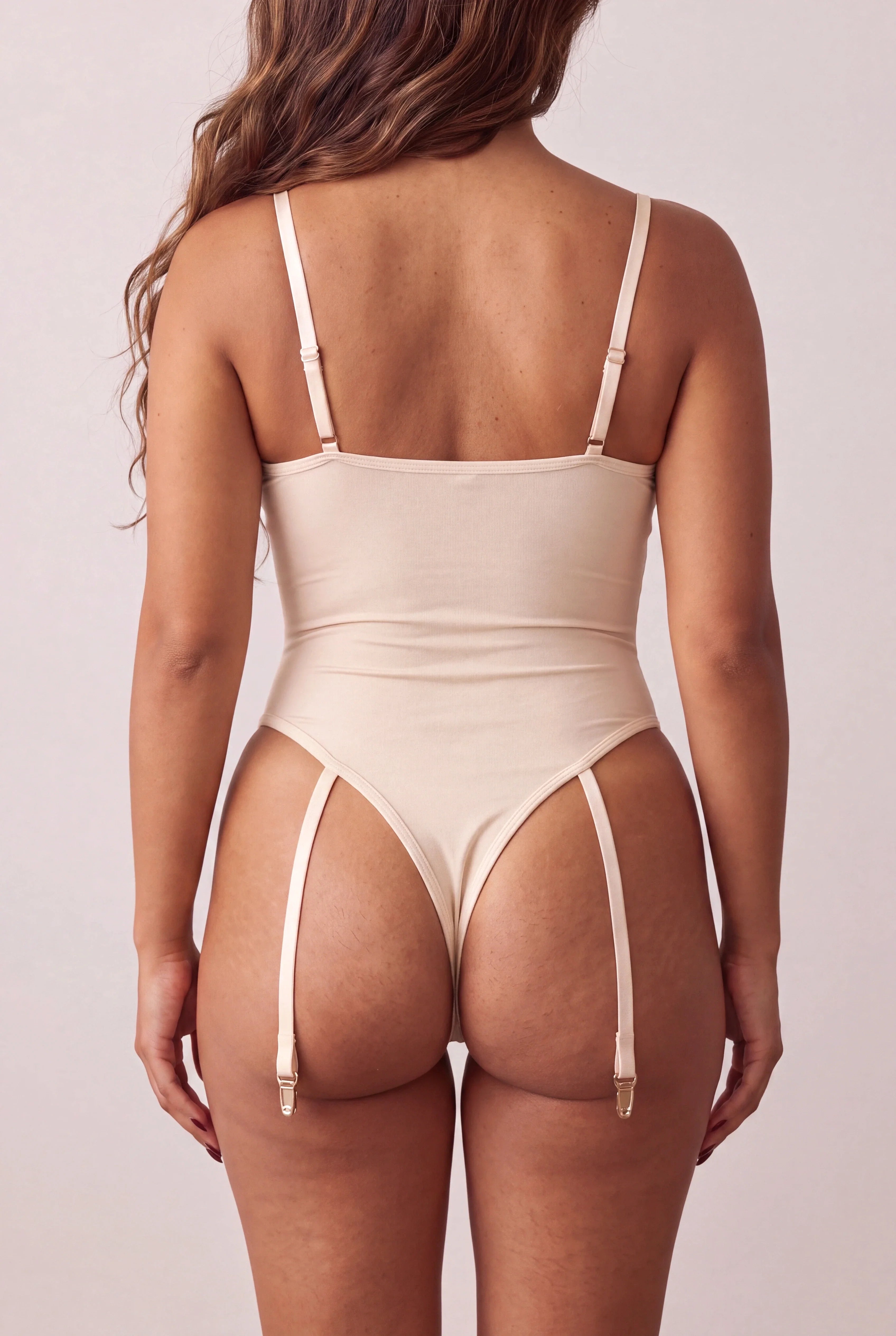 Body pour femme - GIA Ivory - NAKED Underwear - Close-up produit dos