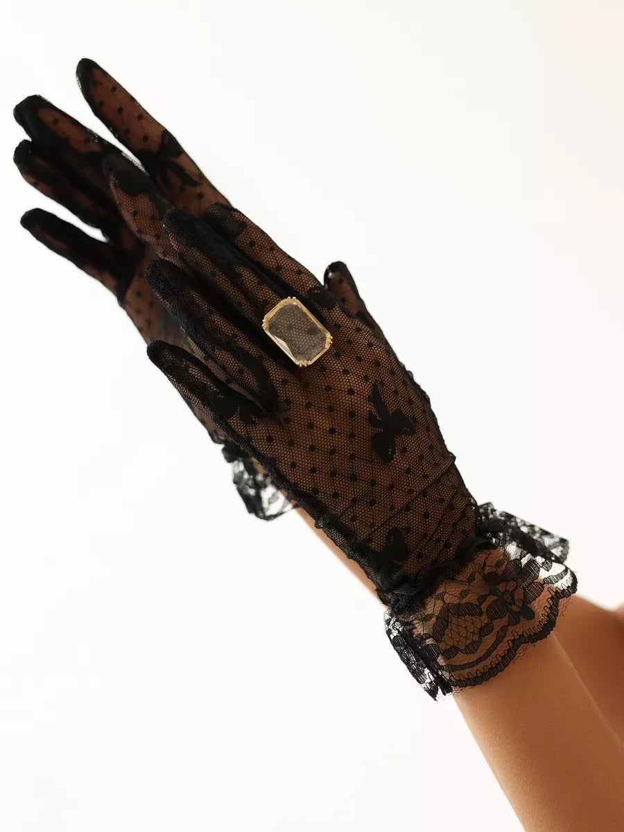 Gants en dentelle pour femme - HANAS