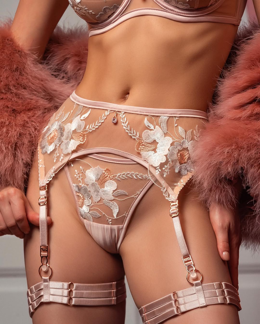 Vierdelige lingerieset - SANA