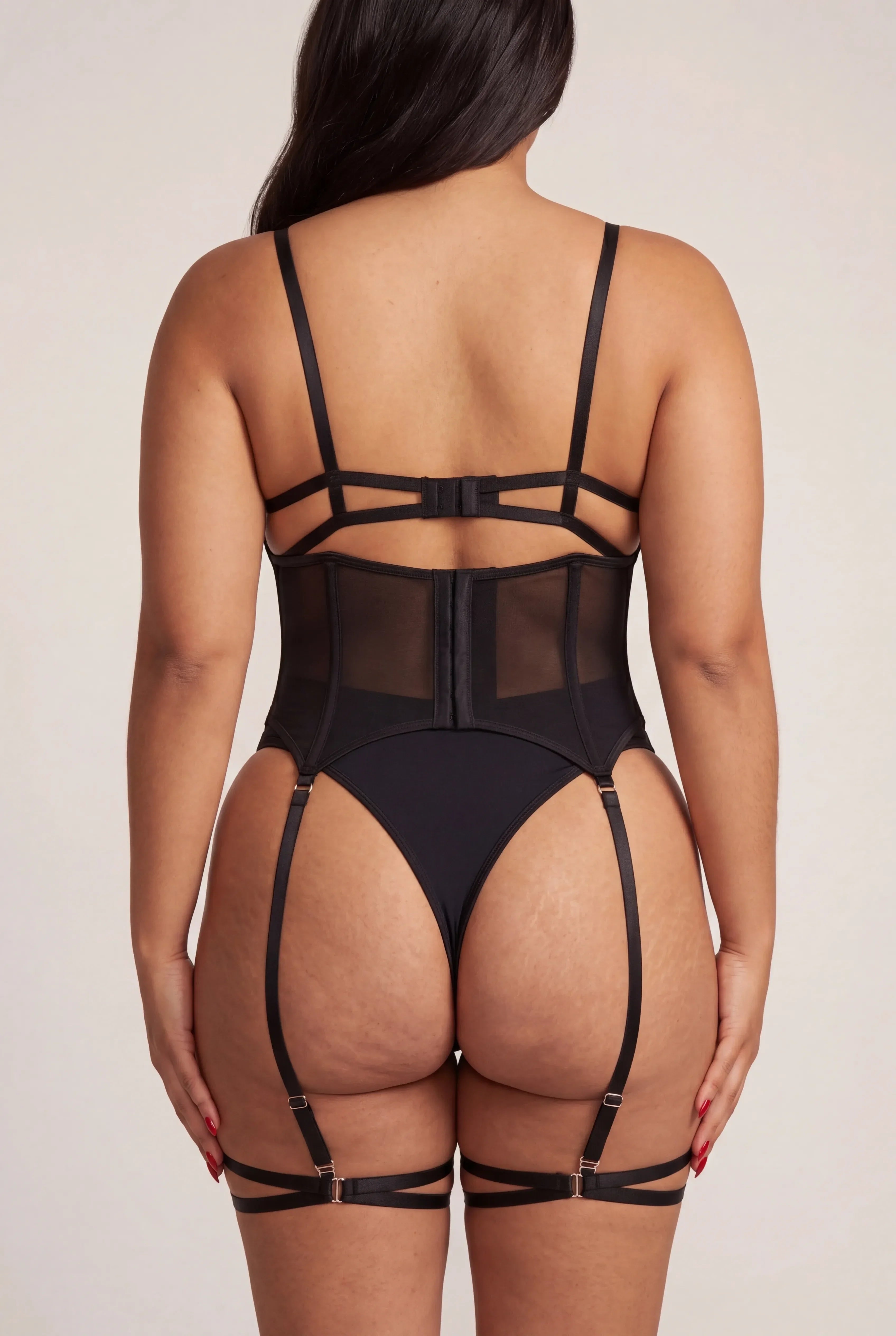 Body Avec Tour De Cuisses Noir Sauvage