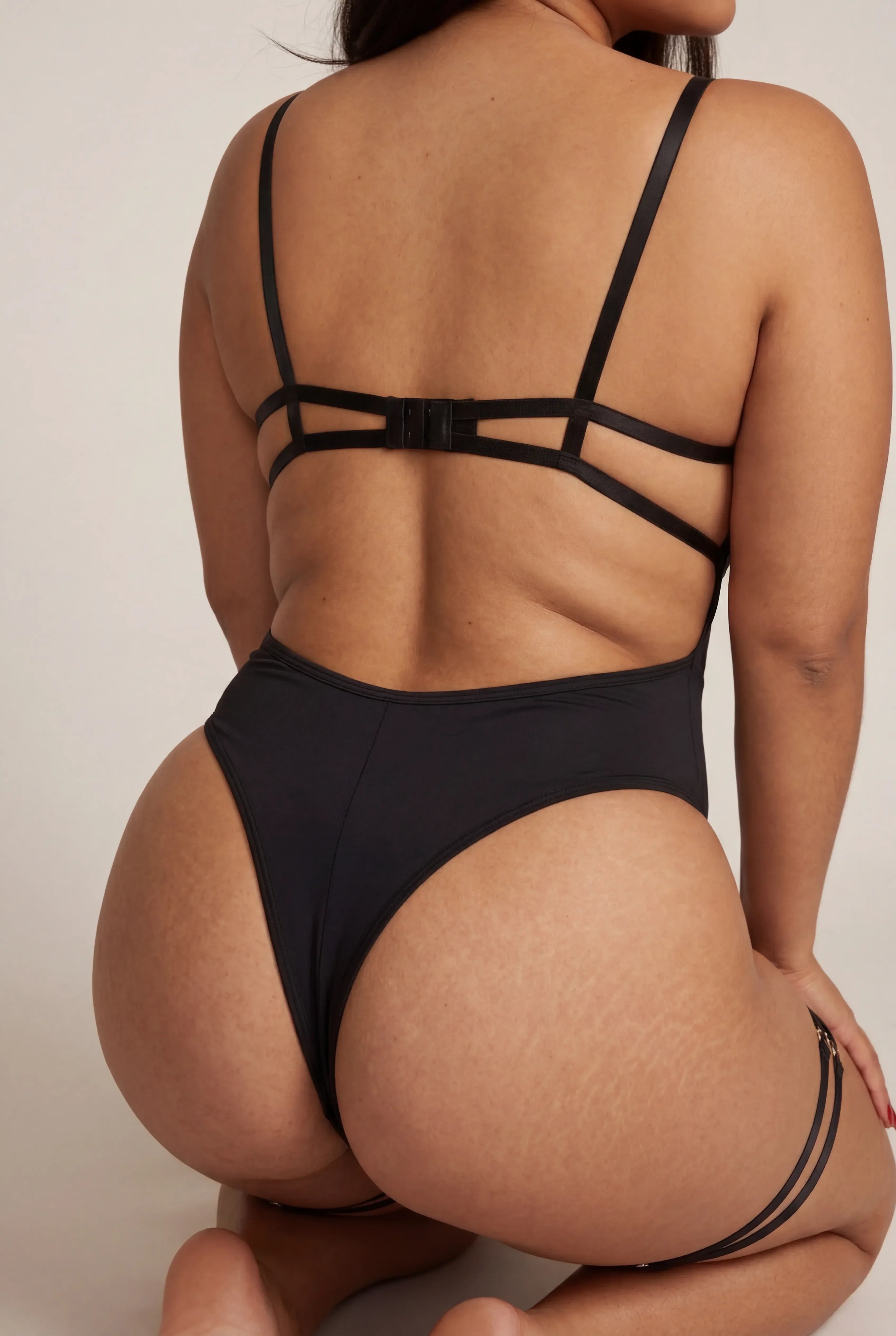 Body Avec Tour De Cuisses Noir Sauvage
