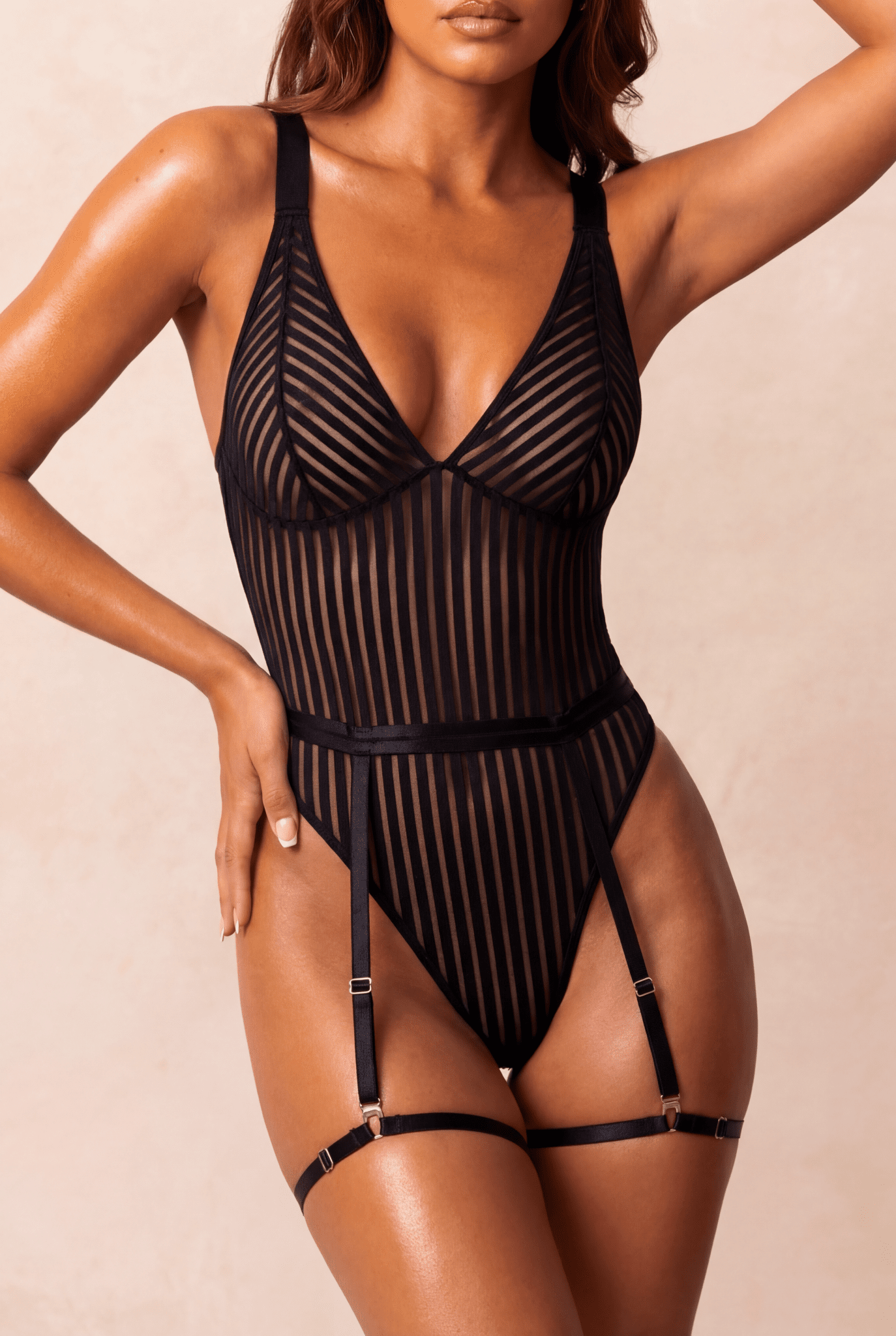 Body met dijbeenuitsnijdingen - DOLCE - NAKED Underwear NL