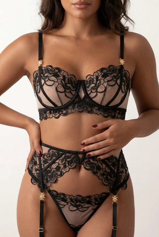 Driedelige lingerieset - LEXIE 